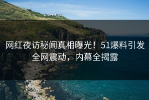 网红夜访秘闻真相曝光！51爆料引发全网震动，内幕全揭露
