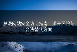 禁漫网站安全访问指南：避开风险与合法替代方案